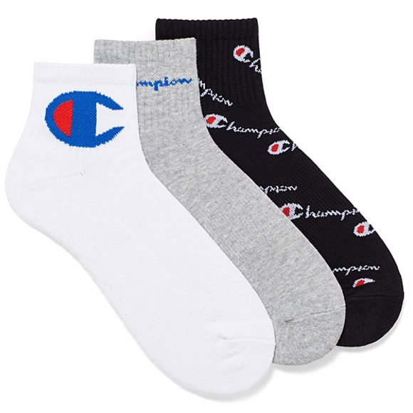🆕Bundle of 3 Pairs of Champion Men’s Socks